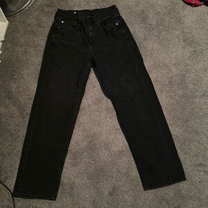 American Eagle Outfitters Black Flare Jeans
